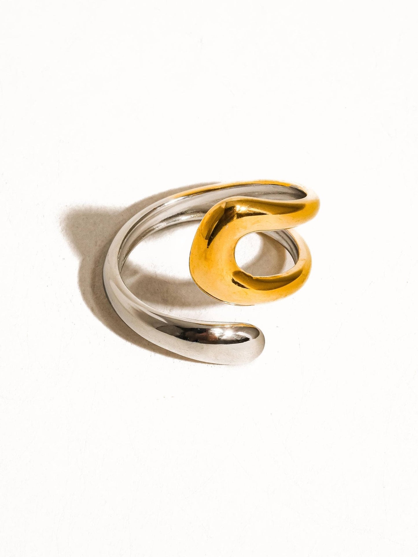 Vill Two Toned Ring - Soul Secret Threads